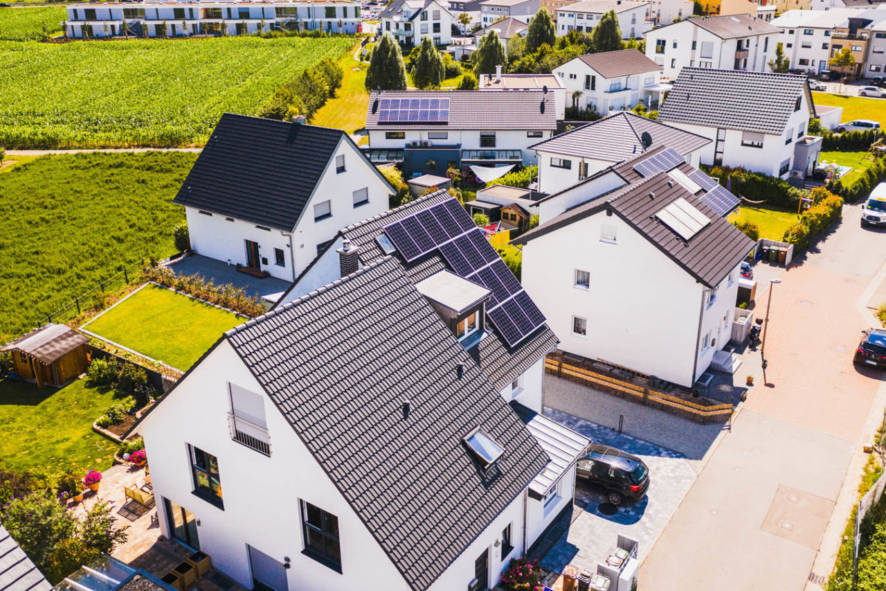 Klarsolar Referenz Photovoltaikanlage in Weinheim in Baden-Württemberg.