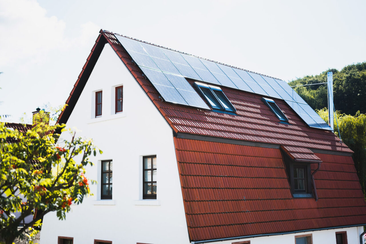 Klarsolar Referenz Photovoltaikanlage in Seeheim-Jugenheim in Hessen.