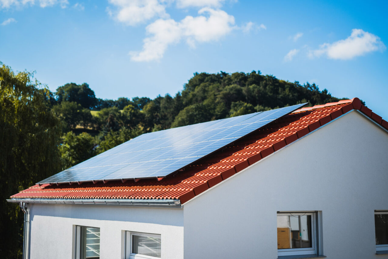 Klarsolar Referenz Photovoltaikanlage in Seeheim-Jugenheim in Hessen.