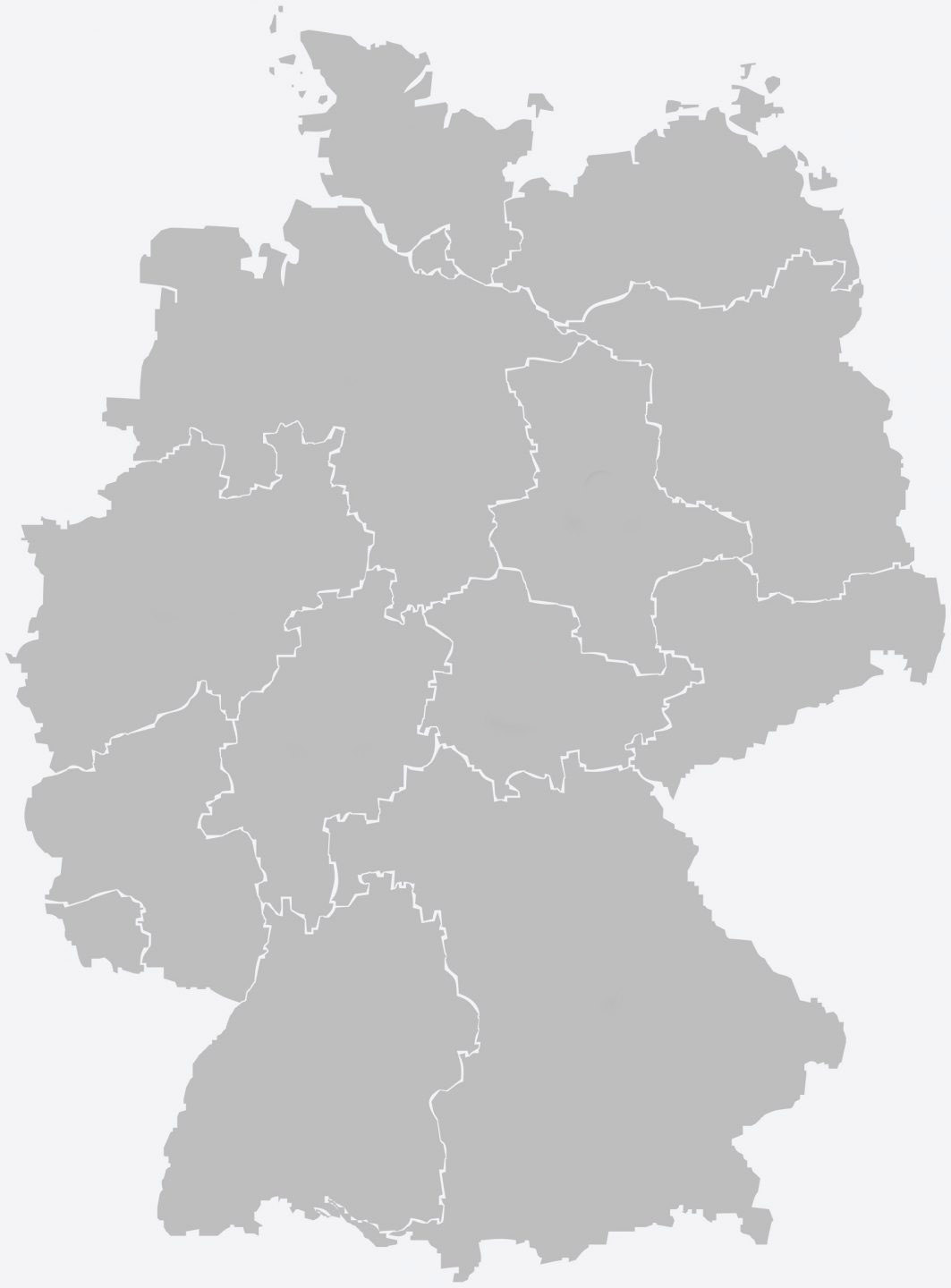 Photovoltaik Förderung durch den Staat - Deutschlandkarte