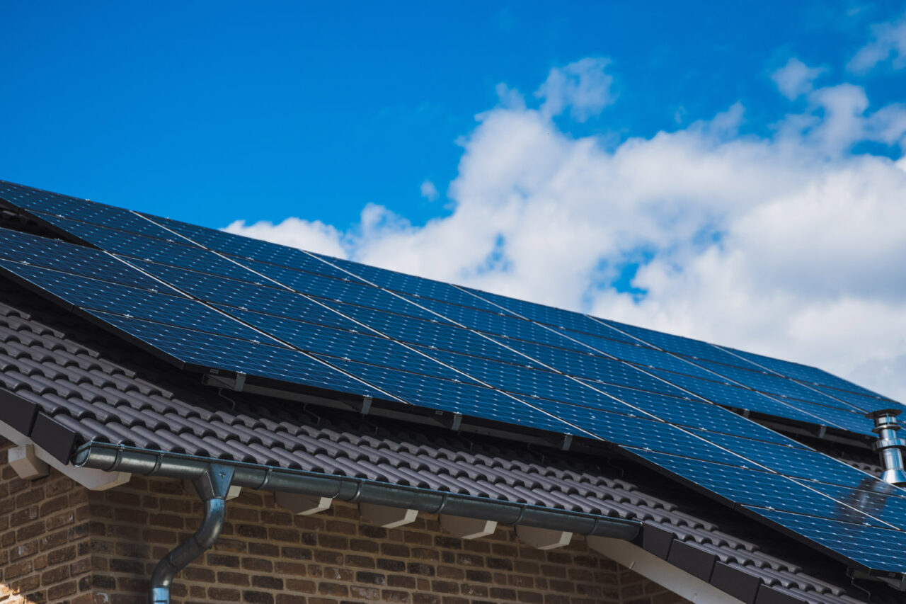 Klarsolar Referenz Photovoltaikanlage in Ludwigshafen in Rheinland-Pfalz.