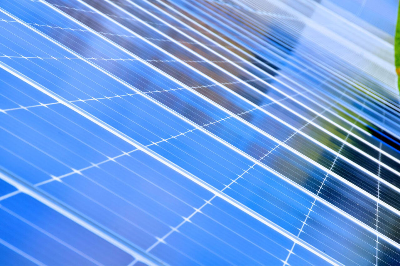 Solarmodul close up - Klarsolar
